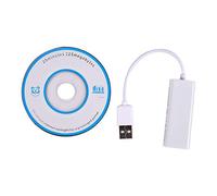 Graootoly Adaptateur réseau USB 2.0 vers RJ45 LAN Ethernet pour ordinateur portable