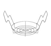 Graootoly Canning Rack,Canning Jar Rack,Steamer Rack Bath Canning or Pressure Canning,Fit for Kinds of Jars-Silver