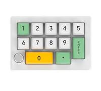Graootoly Clavier macro programmable à 13 touches - Commutateur mécanique entièrement remplaçable à chaud - 7 couleurs RVB - Blanc - Facile à installer