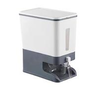 Graootoly Distributeur de riz de type presse - Boîte de rangement pour céréales et riz - 10 kg