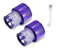 Graootoly Filtre de rechange pour aspirateur V10 SV12, accessoire de remplacement DY-969082-01, lavable + brosse de nettoyage