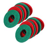 Graootoly Lot de 12 rondelles anti-corrosion pour bornes de batterie, 6 rouges et 6