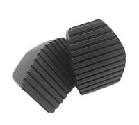 Graootoly Lot de 2 protections antidérapantes en caoutchouc pour pédale de frein et d'embrayage pour 1007 207 208 301 307 C3 C4 C5
