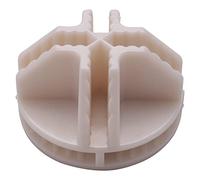 Graootoly Lot de 20 connecteurs cubiques en ABS pour étagère de rangement Blanc