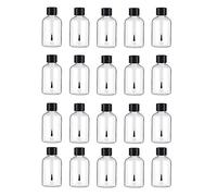 Graootoly Lot de 24 flacons de colle vides de 50 ml avec pinceaux pour tout-petits et enfants