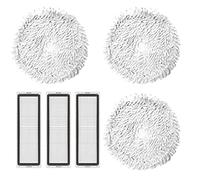 Graootoly Lot de 6 filtres lavables Hepa et de rechange pour robot de nettoyage Bot W10