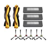 Graootoly Main Brush Filter Side Brush Replace for 900 901 Robotic Vacuum