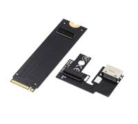 Graootoly Oculink SFF-8612 vers NGFF PCI-E 3.0 M.2 M-Key Adaptateur hôte pour ThinkBook 14+ Carte graphique externe et SSD Facile à installer