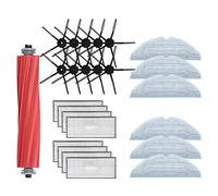 Graootoly Remplacement Filtre Côté Brosse Vadrouille Chiffon pour S7 T7S T7Plus Accessoires Essuyage Tissu Pièces Kits