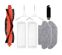 Graootoly XMSTJQR2S Brosse principale latérale Filtre HEPA Serpillère Chiffon pour Robot Aspirateur Mop 2S Cleaner XMSTJQR2S