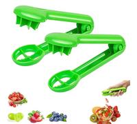 Grape Cutter Tool,2pcs Grape Slicer Handheld,Quarter Slicer for Cherry Tomatoes Strawberries,Quarter Grapes Kitchen Gadget for Vegetable Fruit Salad,Effortless Kitchen Gadget (2pcs)