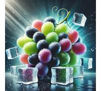 Grape Ice - raisin Ice arôme concentré - Vegan - Sasami - 10 ml