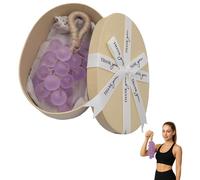 Grape Shaped Soap, Grape Soap on A Rope Handcrafted Grapes Soaps on A Ropes for Hand Washing, Air Freshening or Decoration, Christmas for Men and Women (Purple)