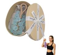 Grape Shaped Soap, Grape Soap on A Rope Handcrafted Grapes Soaps on A Ropes for Hand Washing, Air Freshening or Decoration, Christmas for Men and Women (Blue)