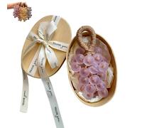 Grape Soap, Grape Soap On a Rope, Decorative & Aromatic Soaps for Washing Fresh Air, Lasting Fragrance, for Men and Women (Purple)