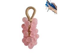 Grape Soap, Handmade Crystal Grape Soap on a Rope Transparent, Gift Box for Bathroom Freshness (Grapes*B)