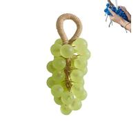 Grape Soap, Handmade Crystal Grape Soap on a Rope Transparent, Gift Box for Bathroom Freshness (Grapes*C)