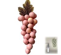 Grape Soap on a Rope, Advanced Handmade Soap, Decorative Bars, Face & Body Bath, Exquisite Home Decor and Gift Choice (D4)