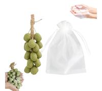 Grape Soap on a Rope, Grape Cluster Soap,Handmade Grapes Shaped Soaps, Natural Cold Process Artisan Soaps, for Washing Hands and Fresh Air Men Women (Bag,Green 20 Pcs)