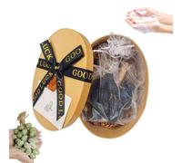 Grape Soap on a Rope, Grape Cluster Soap,Handmade Grapes Shaped Soaps, Natural Cold Process Artisan Soaps, for Washing Hands and Fresh Air Men Women (Box,Black 20 Pcs)
