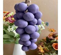 Grape Soap On A Rope, Handmade Grapes Shaped Soaps, Grape Cluster Soap, Handmade with Fresh Vine Grape's Essence, Natural Facial and Body Bath Soap Bundle (Purple)