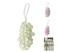 Grape Soap on a Rope,Handmade Grapes-Shaped Soaps,Handmade DIY Exquisite Home Decor for Face,Body Shower & Hands,Decorative Soap Bars,for Washing Hands and Fresh Air Men Women (green)