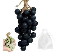 Grape Soap on a Rope, Savon au raisin sur une corde, Savon naturel parfumé, Savons exfoliants hydratants pour visage et corps (1, 40-Noir)