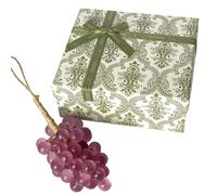 Grape Soap Ons A Rope,Handmade Grape Soap On A Rope,Exquisite Home Decor Grapes Soaps On As Ropes for Women for Face, Body & Hands (Large with gift box,Purple)