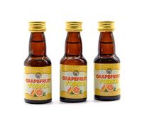 Grapefruit 3x25 ml - sans alcool, Essence de Vodka, Arôme pour gâteau