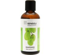 Grapeseed Oil 100ml-Natural Unscented Moisturizing Oil For Hair And Body Care-In A Brown Glass Bottle