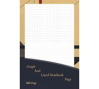Graph and Lined Notebook Page Make it easy.