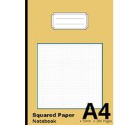 Graph book: squared Paper notebook: notebook for math squared paper 1cm graph paper and notbook A4 - Perfect for Diagrams, Sketches, and Calculations