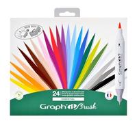Graph'it Brush - Extra Fine - Essential - 24 marqueurs