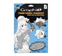 GRAPH’IT - Trame à transférer pour le dessin et illustration Manga - décalcomanie par transfert à sec - format A4 - motif Briques