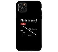 Graph Math is Easy Find X Déclaration Amusante pour Enseignant Coque pour iPhone 11 Pro Max