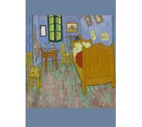 GRAPH NOTEBOOK - BEDROOM IN ARLES - VINCENT VAN GOGH: Large Notebook with Famous Painting Cover | 150 Pages | A4 Format | Quadernone a Quadretti Maxi ... Con Dipinto Famoso - La Camera Ad Arles