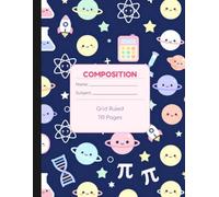 Graph Paper Composition Notebook: 4 Squares per Inch, 8.5 x 11 Inch Quad Ruled Grid Paper for Math, Science, Engineering, Sketching and Notes, 110 Pages