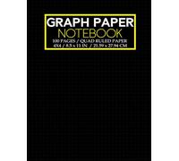 Graph Paper Notebook: 4x4 Grid Paper Composition Notebook for STEM, Math, Science, Chemistry, Lab Work | 8.5" x 11" Quad Ruled.