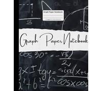 Graph Paper Notebook: 4x4 grids, 110 pages, 7.5 x 9.25 inches. Perfect for middle, high school, and college students, as well as for the office and home.
