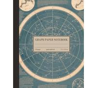 Graph Paper Notebook: 4x4 Quad ruled / 4 squares per inch / 1/4 inch squares (Grid paper), 55 sheets (110 pages), 7.5 x 9.25 in (19,05 cm x 23,50 cm), ... Science & Mathematics, Astronomical Map