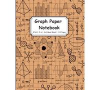 Graph Paper Notebook 4x4: Quad Ruled 4 Squares Per Inch, 110 Pages, Large 8.5x11.25: STEM Math and Science Graphing Notebook for Students, Teachers, and Engineers