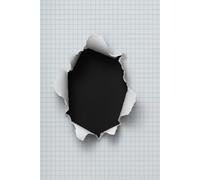 "Graph Paper Notebook - 6x9 | 120 Pages | Unique 3D Torn Paper Cover": "Squared paper notebook for school, math, drawing, writing, journaling or creative projects"