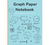 Graph Paper Notebook: 8.5 x 11 inches, 109 Pages, 0.3 inch Grid, with Custom Index Table