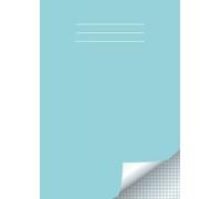 Graph Paper Notebook A4, School Maths Exercise Book: 5mm Squared Paper for Mathematics, Graph, Writing Pad A4, 100 Pages Quad Ruled