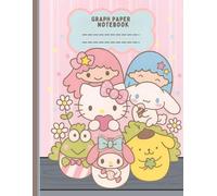 Graph Paper Notebook | Cheerful Friends Waving Hello | 8.5 x 11 in | 100 Squared Pages: Soft Lines | Weekly Planner | Multiplication Table | Contacts ... for School, Math, and Creative Sketching