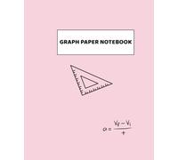 Graph Paper Notebook: Cute Pastel Pink Aesthetic, 4x4 Quad Ruled, 110 Pages, 7.5 x 9.25 in: Light Pink Math Composition Notebook for School, Students and Kids, Grid Paper Exercise Book