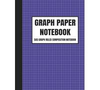 Graph Paper Notebook - Graph Ruled Composition Book 5x5: 109 Pages | 5 Squares Per Inch | Large 8.5 x 11" Format | Blue Cover | Ideal for Math, Drawing & Design