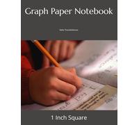 Graph Paper Notebook: Large Format Graph Paper Notebook for Enhanced Visibility and Precision - Ideal for Measurement, Motor Skill Development, and Presentations on Letter Size (8.5 x 11 inches)