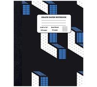 Graph Paper Notebook Quad Ruled 5x5: Home Economics And Science - Composition Notebook For Girls Boys Students - Cute Notebook For College School - Geometric Shapes Design