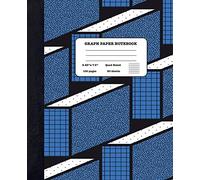 Graph Paper Notebook Quad Ruled 5x5: Maths And Economics - Composition Notebook For Girls Boys Students - Cute Notebook For College School - Geometric Shapes Design
